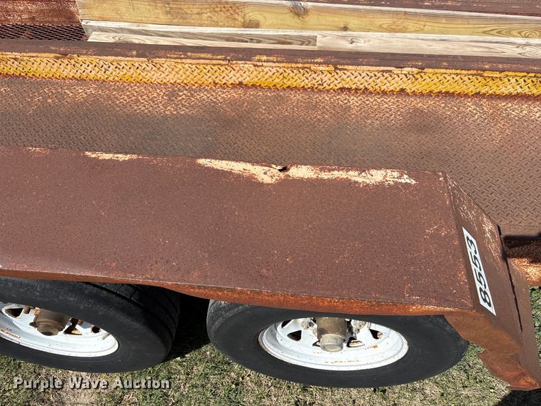 image for item FK2599 Shop Built equipment trailer