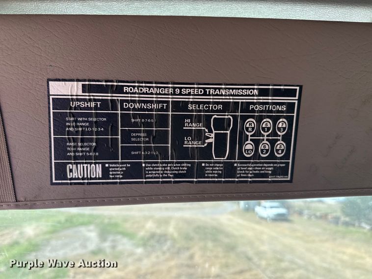 image for item HT9430 2005 Sterling L-Line dump truck