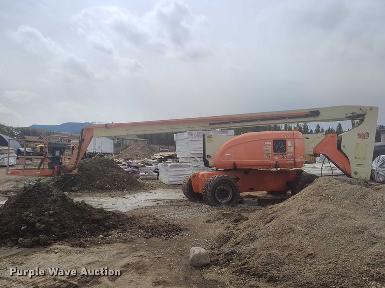 image for item IH9483 2007 JLG 800A boom lift