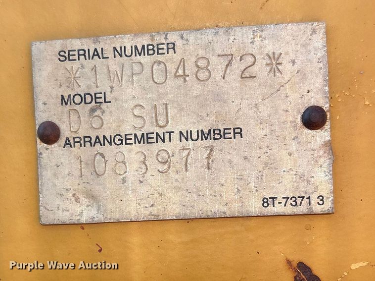 image for item NK9049 2005 Caterpillar D6R dozer