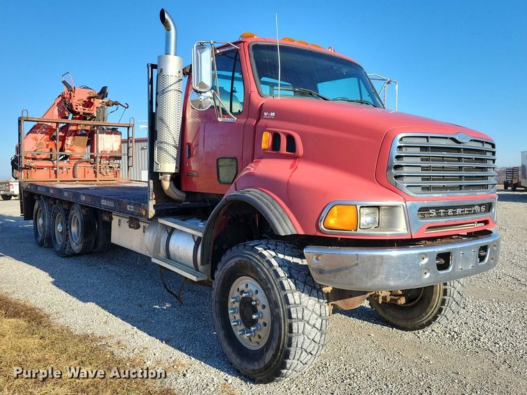 image for item NK9876 2000 Sterling LT 9500 crane truck
