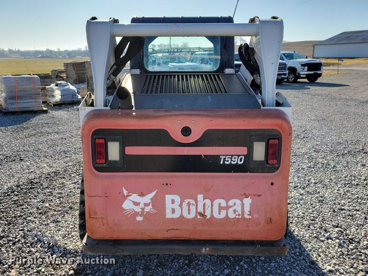 image for item NK9879 2014 Bobcat T590 tracked skid steer loader