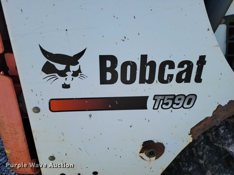 image for item NK9879 2014 Bobcat T590 tracked skid steer loader