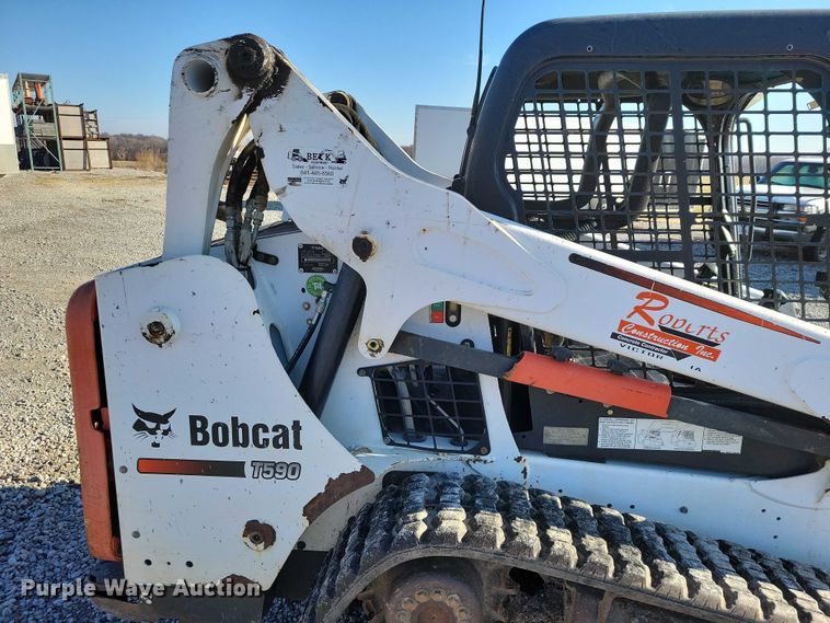image for item NK9879 2014 Bobcat T590 tracked skid steer loader