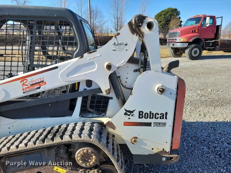 image for item NK9879 2014 Bobcat T590 tracked skid steer loader