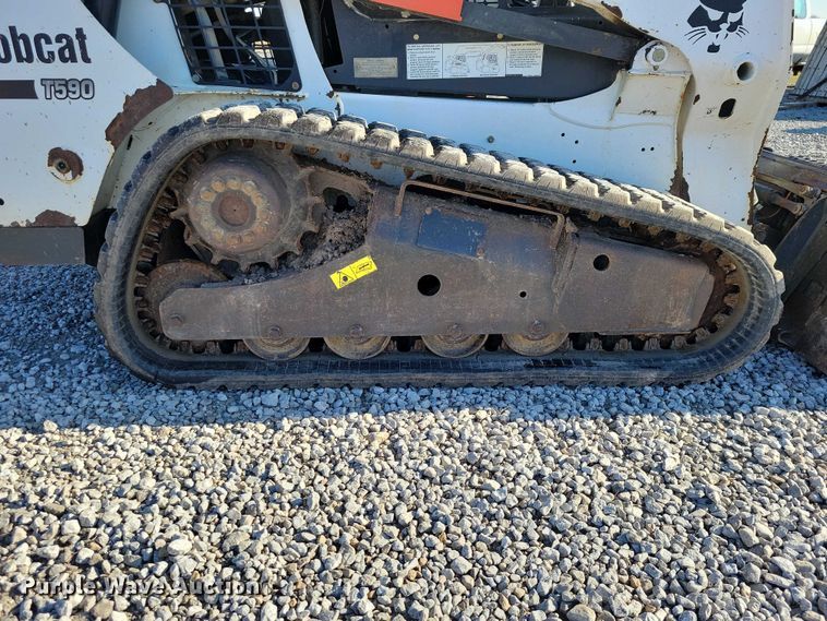 image for item NK9879 2014 Bobcat T590 tracked skid steer loader