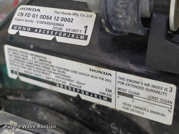 image for item NK9882 2013 Multiquip J36H55 power trowel