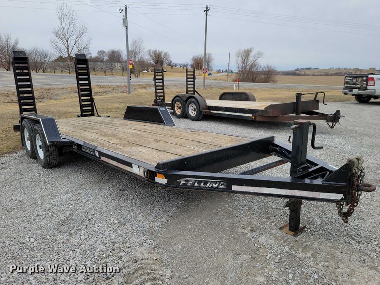 image for item NK9886 2017 Felling FT-14 equipment trailer