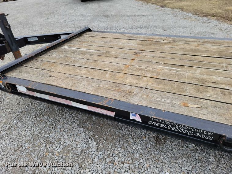 image for item NK9886 2017 Felling FT-14 equipment trailer
