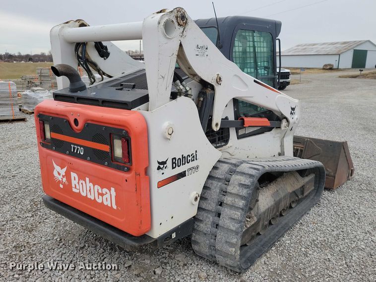 image for item NK9888 2016 Bobcat T770 tracked skid steer loader