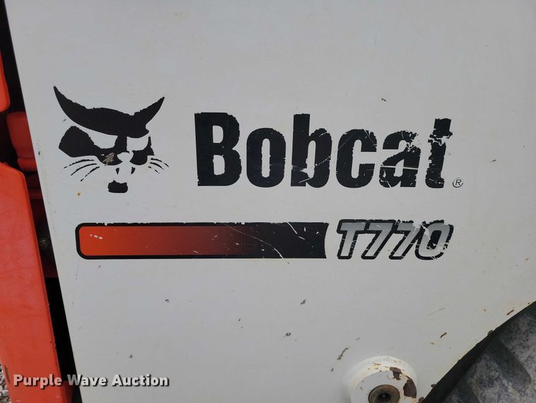 image for item NK9888 2016 Bobcat T770 tracked skid steer loader