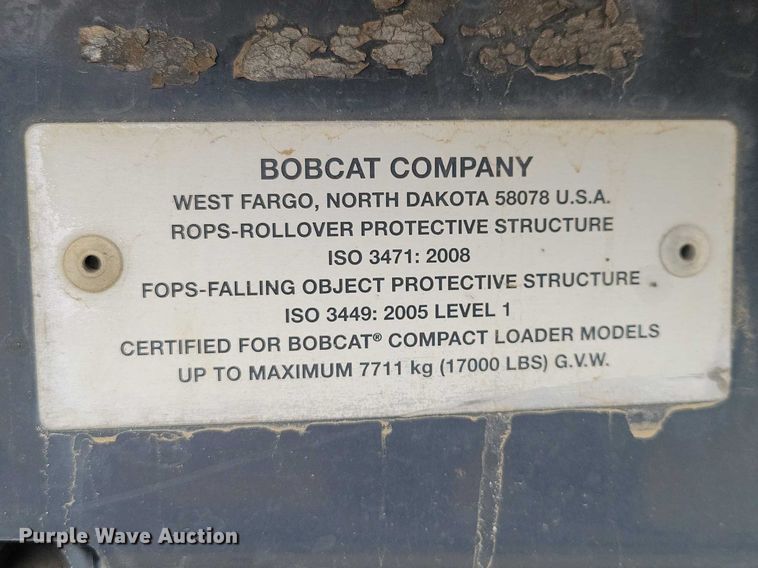 image for item NK9888 2016 Bobcat T770 tracked skid steer loader