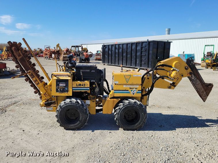 image for item NK9907 2004 Vermeer LM42 trencher