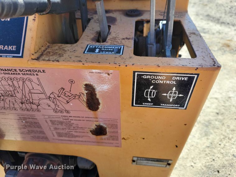 image for item NK9908 1989 Case Maxi Sneaker Series B cable plow