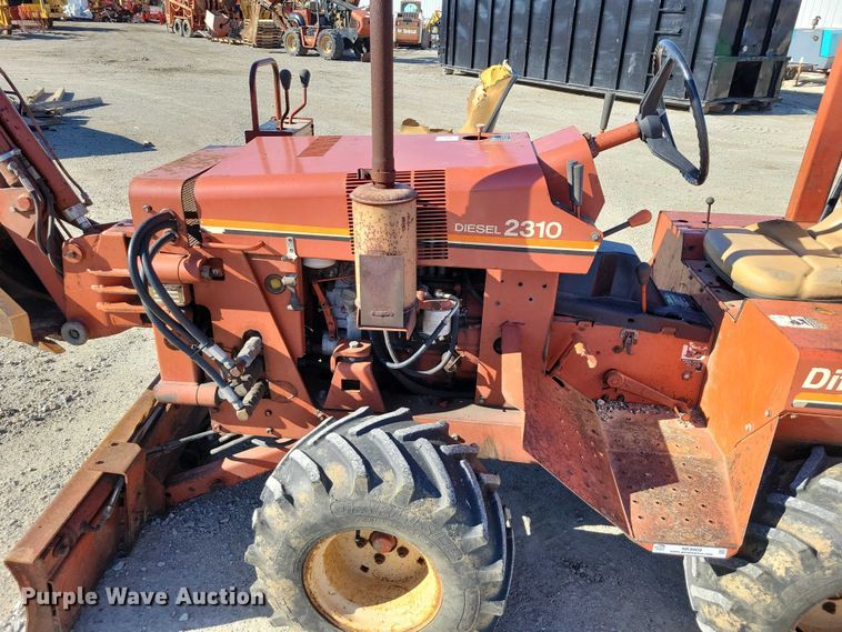 image for item NK9909 1987 Ditch Witch 2310 trencher