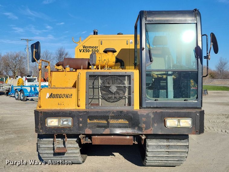 image for item NK9910 2008 Morooka MST-1500VD track carrier with Vermeer VX50-500 vacuum excavator