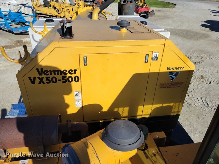 image for item NK9910 2008 Morooka MST-1500VD track carrier with Vermeer VX50-500 vacuum excavator