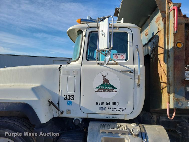 image for item NK9918 1999 Mack RD688S dump truck