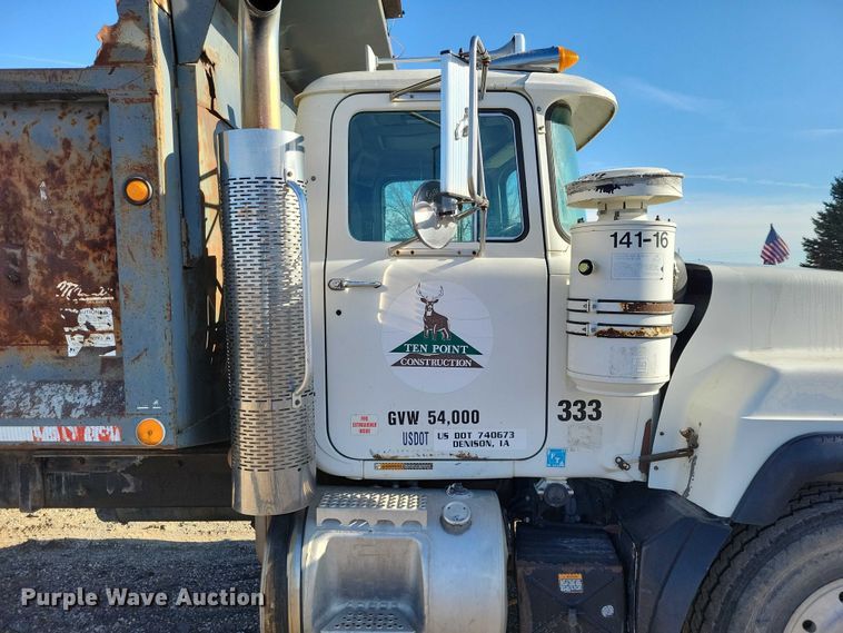 image for item NK9918 1999 Mack RD688S dump truck
