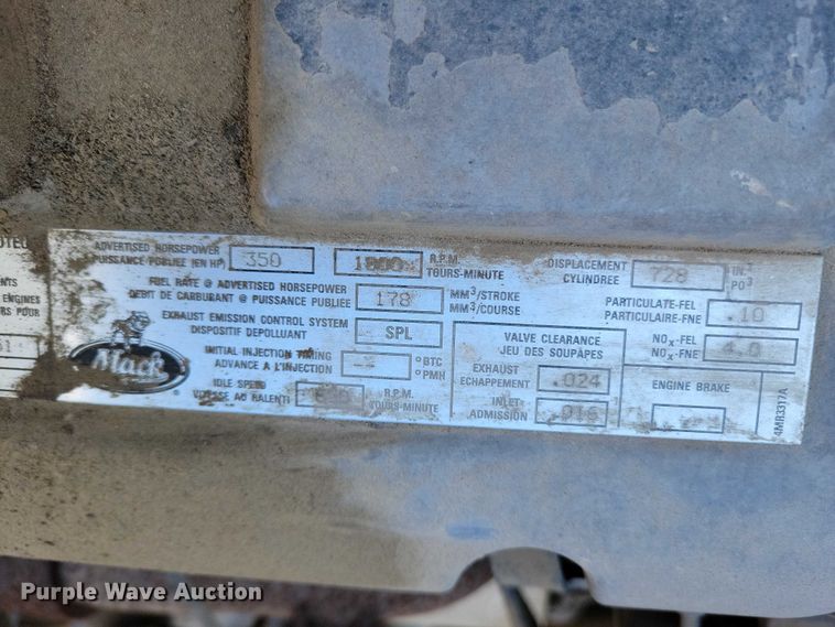 image for item NK9918 1999 Mack RD688S dump truck