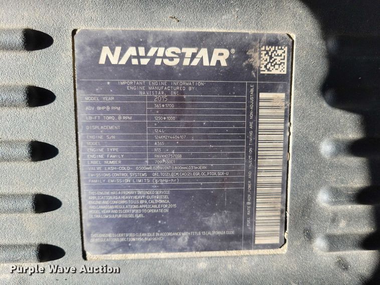 image for item NK9919 2016 International 8600 semi truck