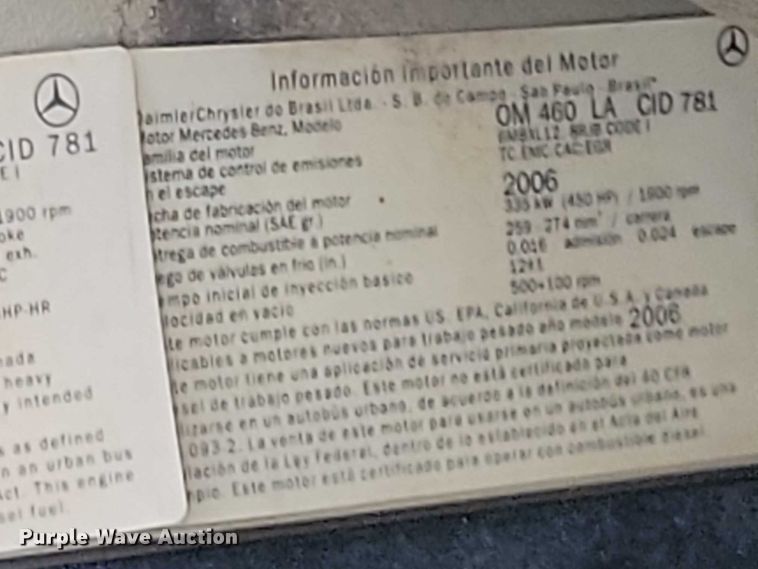 image for item NK9936 2007 Sterling LT9500 dump truck