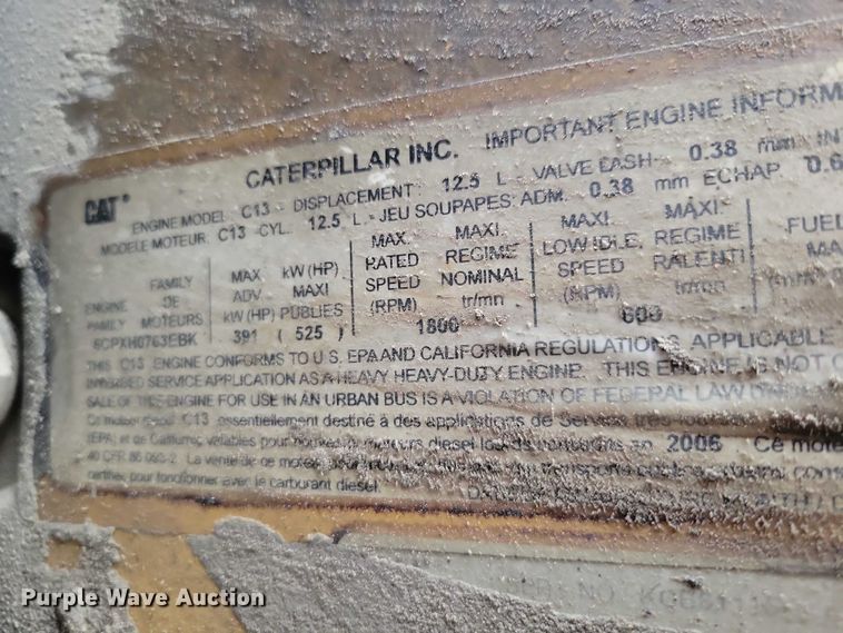 image for item NK9938 2007 Sterling LT9500 dump truck