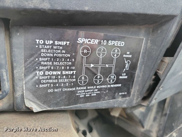 image for item NK9941 1996 International F-2674 hook lift truck