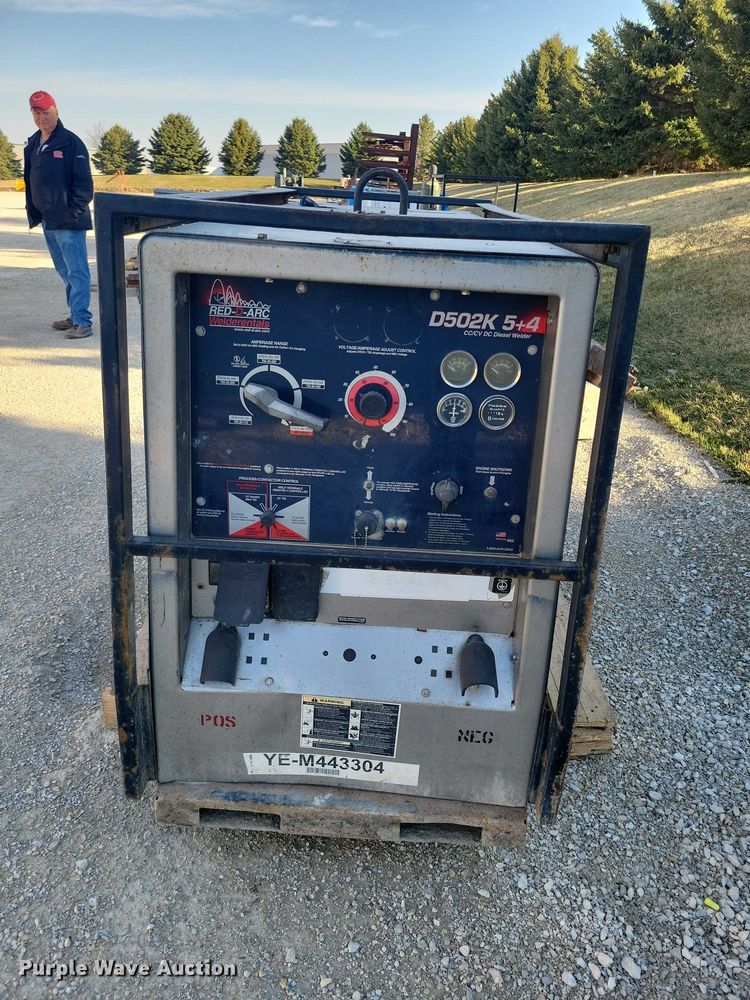 image for item NK9947 Red-D-Arc D502K 5+4 welder