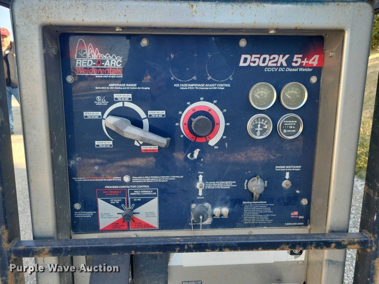 image for item NK9947 Red-D-Arc D502K 5+4 welder