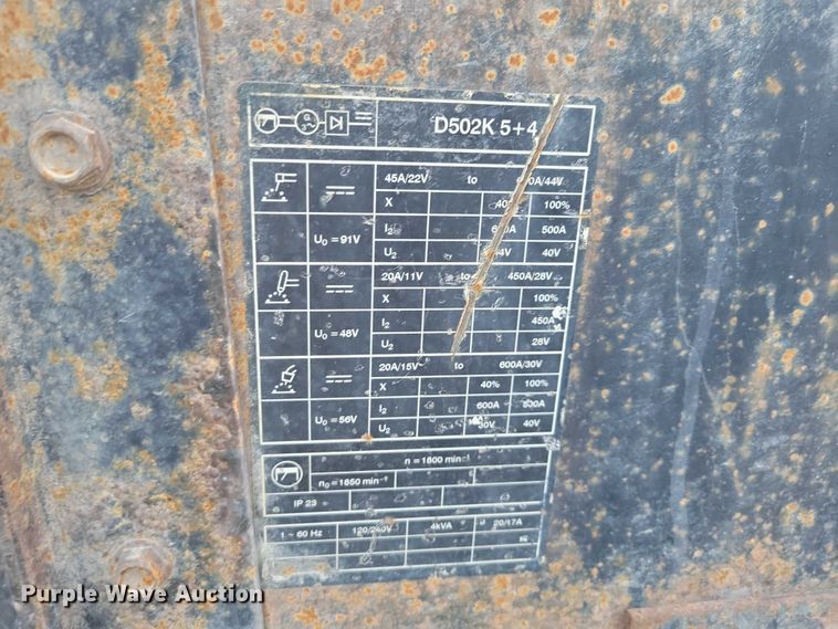 image for item NK9947 Red-D-Arc D502K 5+4 welder