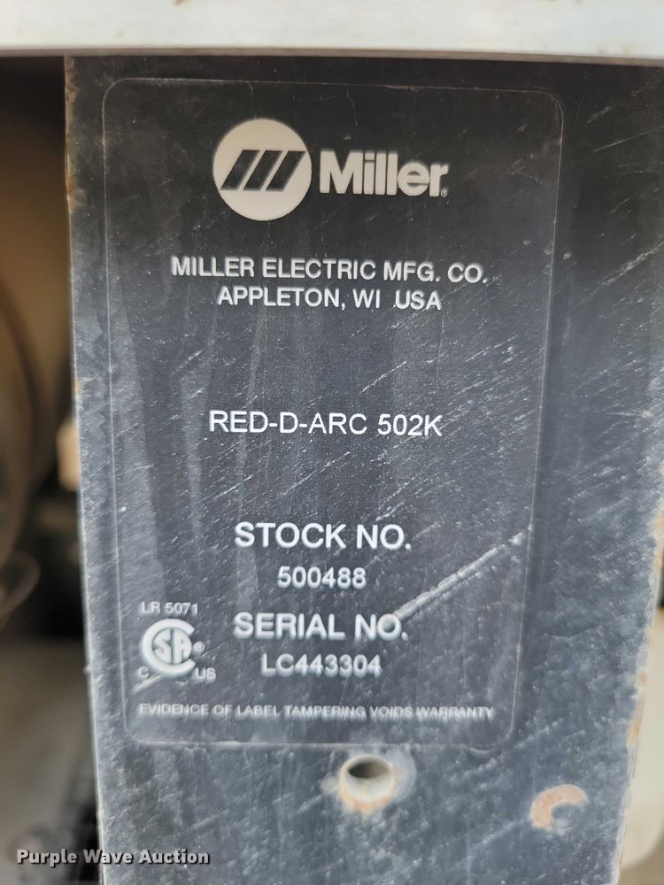 image for item NK9947 Red-D-Arc D502K 5+4 welder