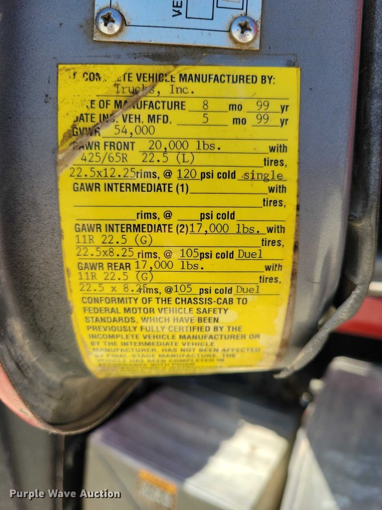 image for item NK9951 2000 Mack RD688S dump truck