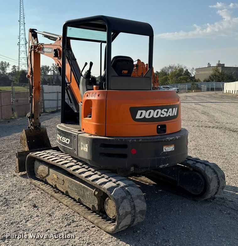 image for item YA1216 2020 Doosan DX50 mini excavator