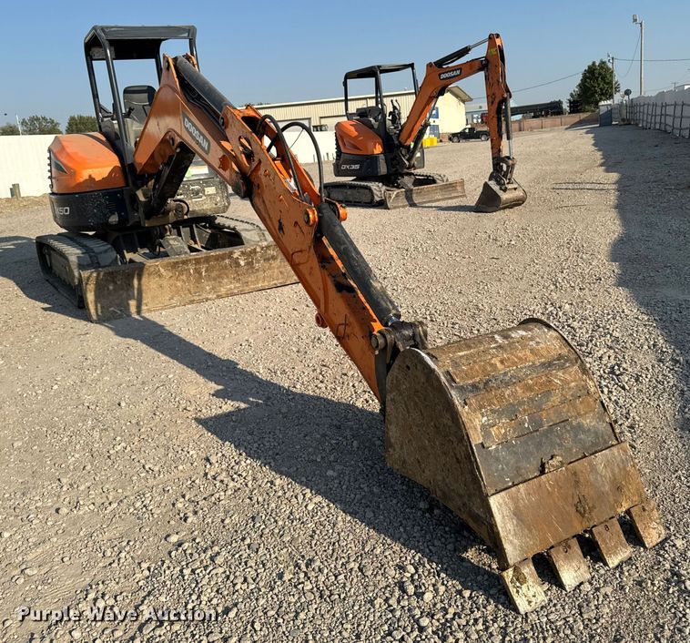 image for item YA1216 2020 Doosan DX50 mini excavator