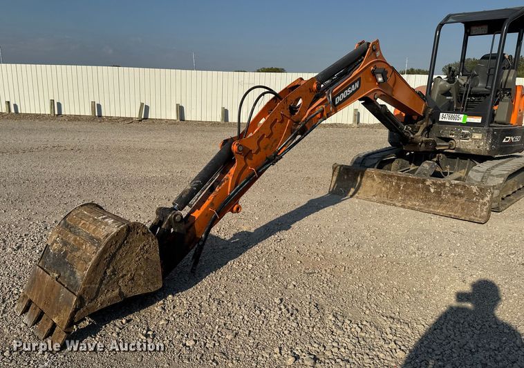 image for item YA1216 2020 Doosan DX50 mini excavator