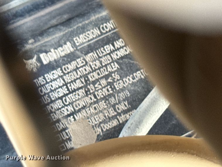 image for item YA1216 2020 Doosan DX50 mini excavator