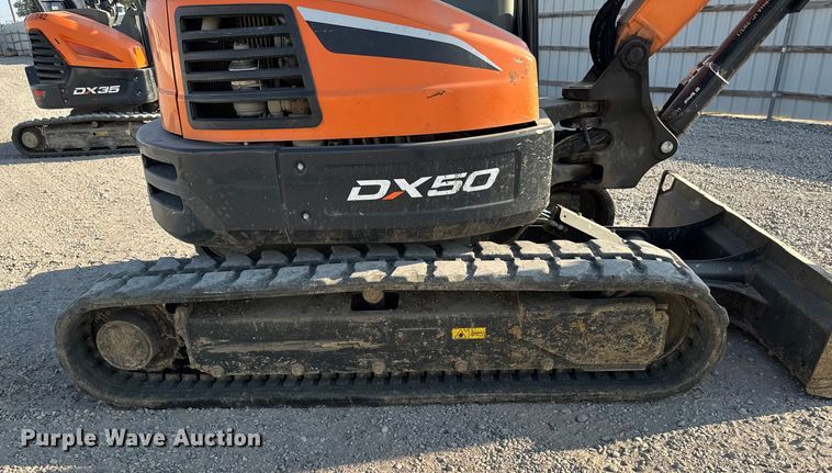 image for item YA1216 2020 Doosan DX50 mini excavator