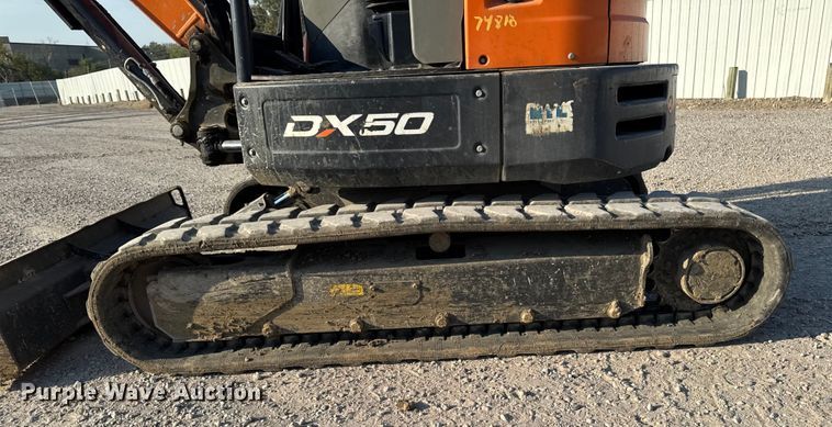 image for item YA1216 2020 Doosan DX50 mini excavator