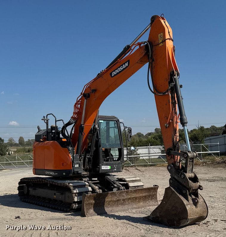 image for item YA1220 2021 Doosan DX140LCR-5 excavator