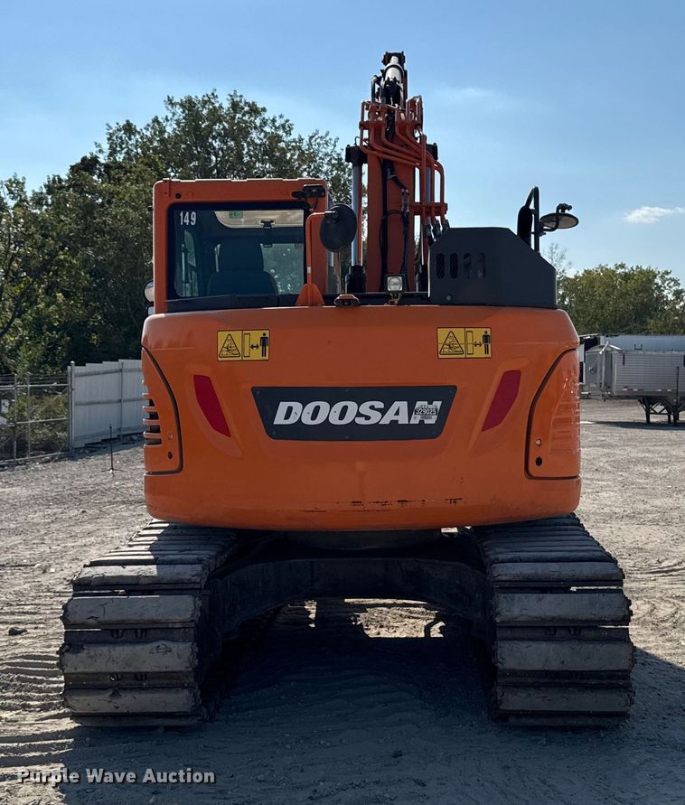 image for item YA1220 2021 Doosan DX140LCR-5 excavator