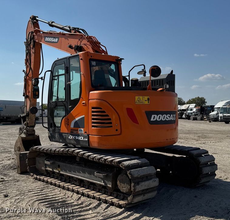 image for item YA1220 2021 Doosan DX140LCR-5 excavator