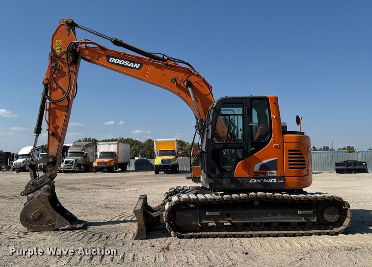 image for item YA1220 2021 Doosan DX140LCR-5 excavator