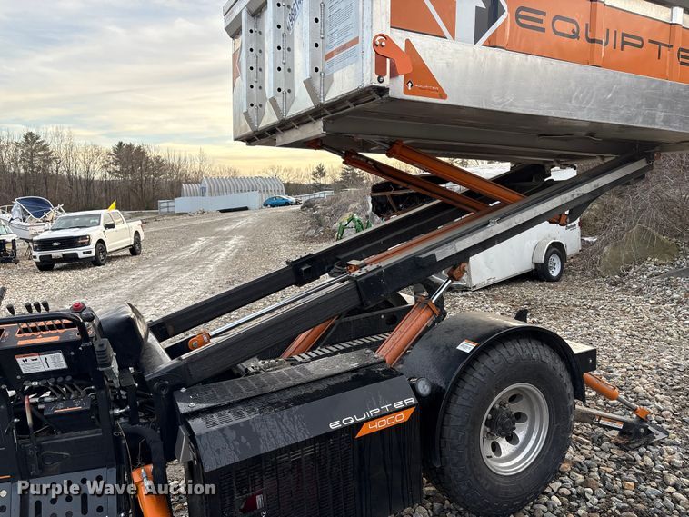 image for item YA2021 2023 Equipter 4000 roofing debris trailer