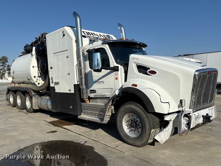 image for item YA2228 2025 Peterbilt 567  hydrovac truck