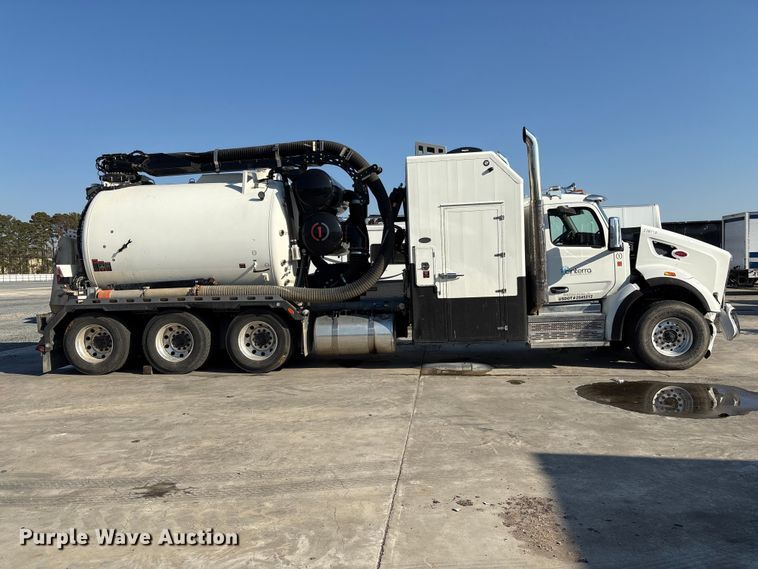 image for item YA2228 2025 Peterbilt 567  hydrovac truck