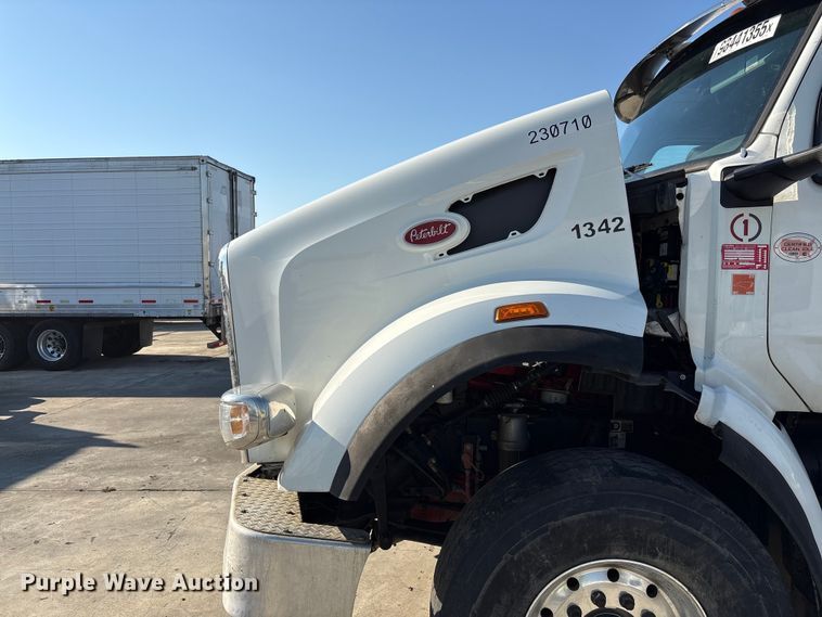 image for item YA2228 2025 Peterbilt 567  hydrovac truck