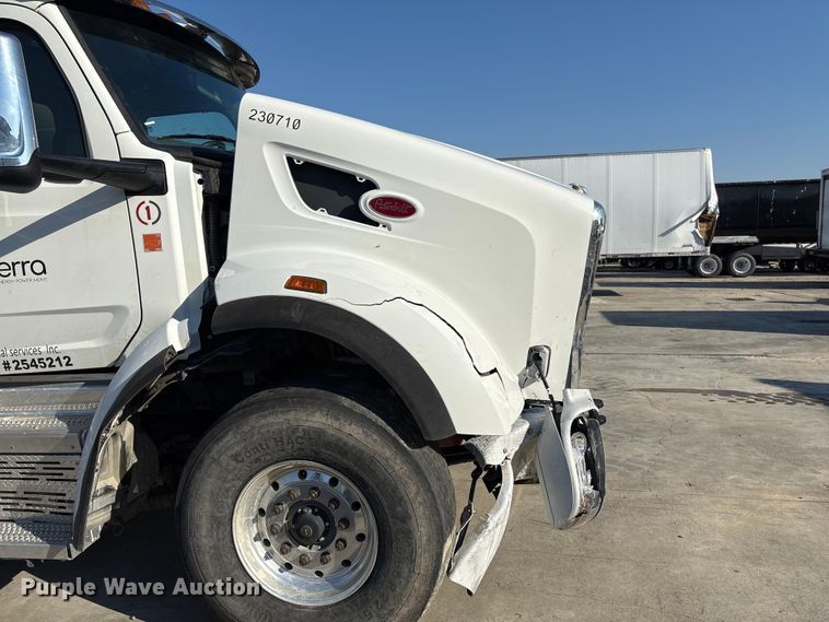 image for item YA2228 2025 Peterbilt 567  hydrovac truck