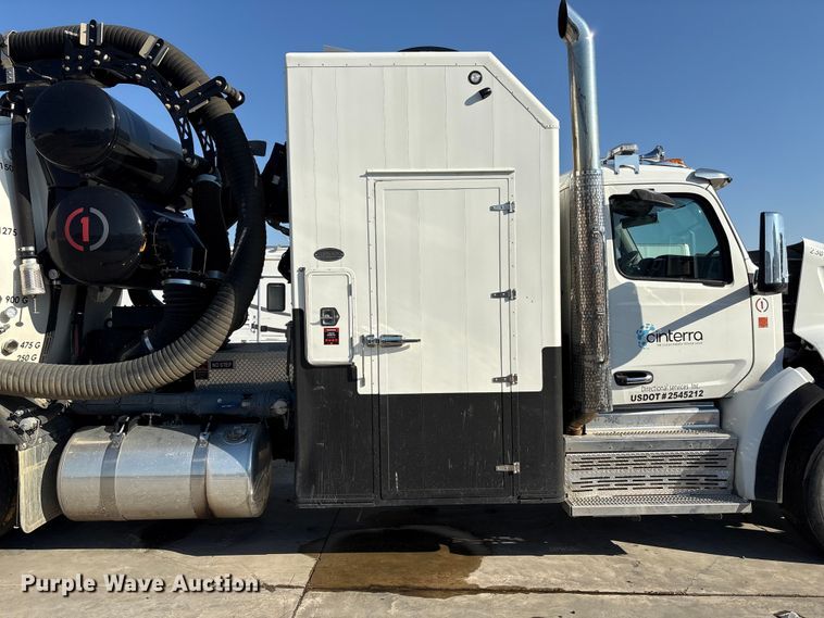 image for item YA2228 2025 Peterbilt 567  hydrovac truck