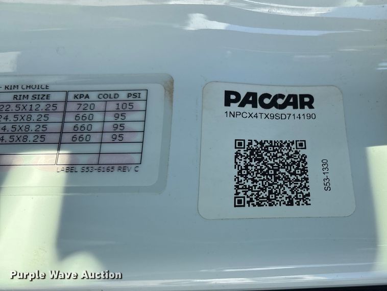 image for item YA2228 2025 Peterbilt 567  hydrovac truck